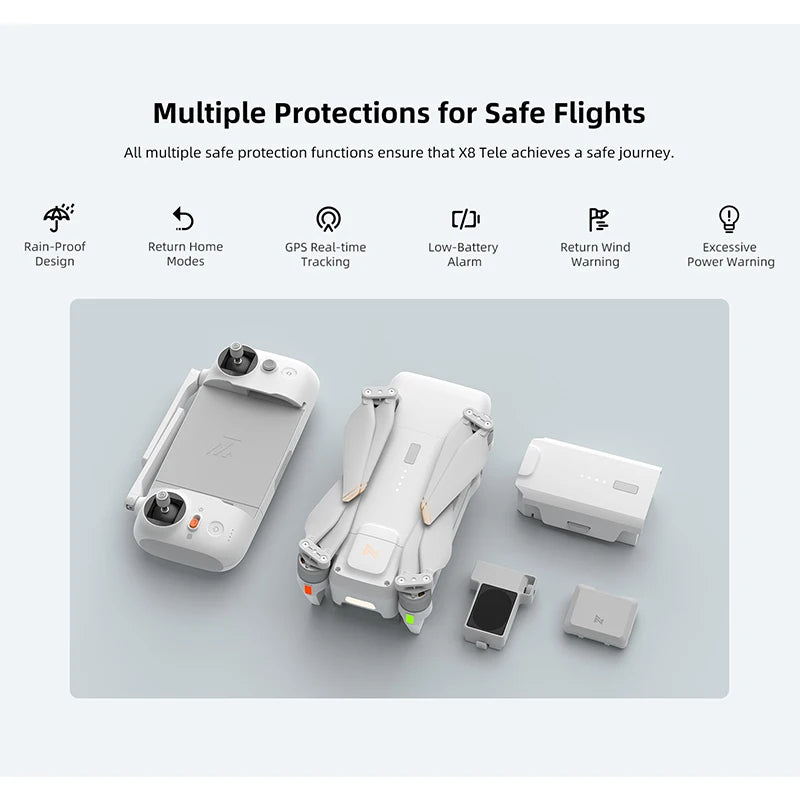 FIMI X8 Tele 30X Zoom Drone