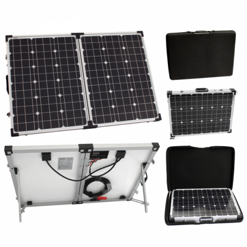 120W 12V Folding Solar Charging Kit — Complete, All-in-One Power Solution By Photonic Universe