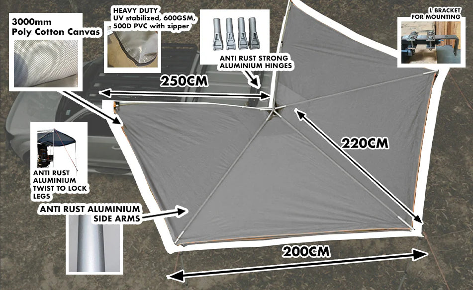 Ventura 270 Degree Awning