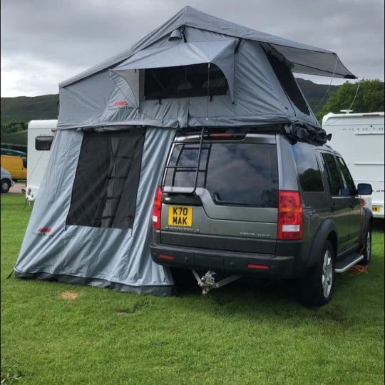Extended Ventura Deluxe 1.4m Roof Top Tent + Annex