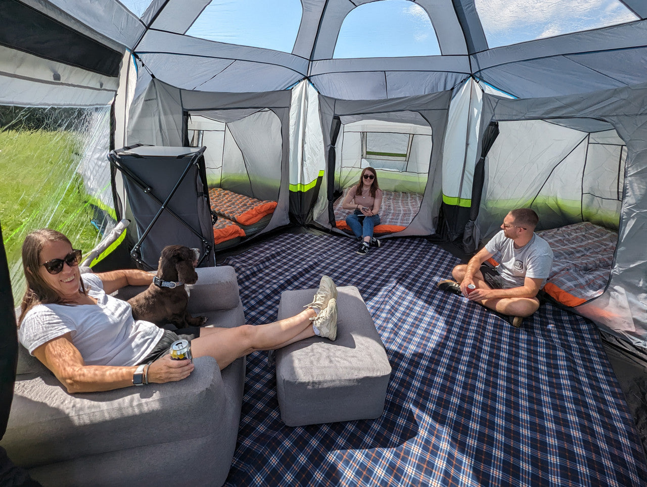 OLPRO Hive 6 Berth Poled Tent